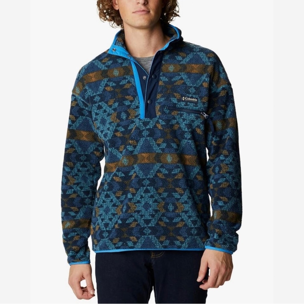 Columbia Helvetia II 1/2 Snap Printed Fleece Pullover